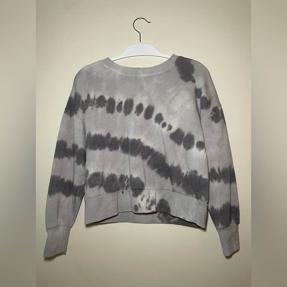 Pink Rose Tie-Dye Crewneck